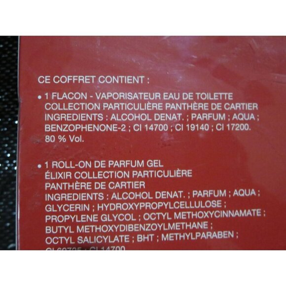 Panthère de Cartier Coffret Collection Flacon & Rollerball Vintage Limited Set - Picture 5 of 5